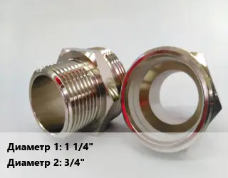 Ниппель 1 1/4"х3/4" переходной